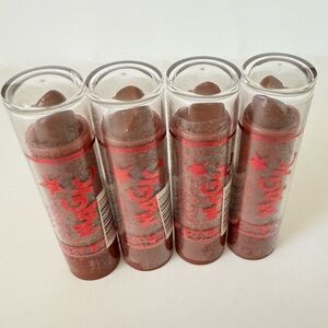 Lot of 4 Zalan Color Magic Lipsticks Brown Mood Changing Y2K Vintage